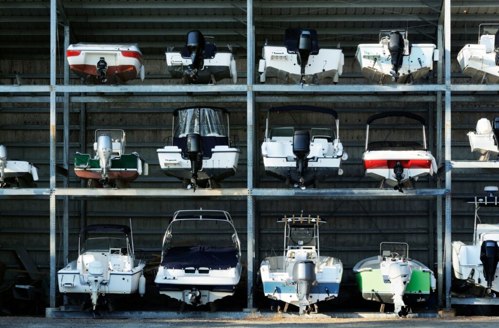 dry boat storage